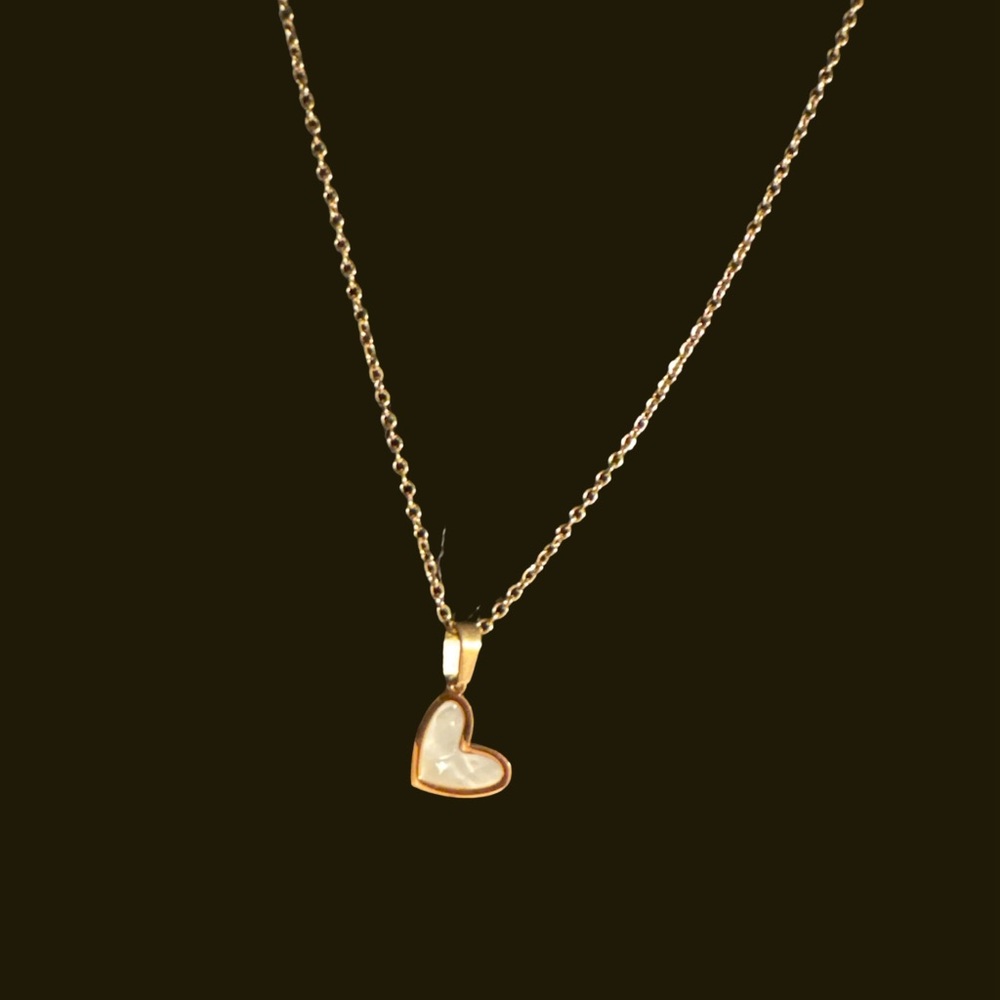 Elegant Gold Heart Necklace